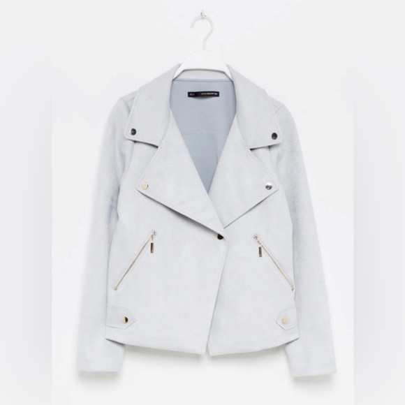 SFERA COLLECTION BIKER JACKET | sky blue size M | - Picture 8 of 8